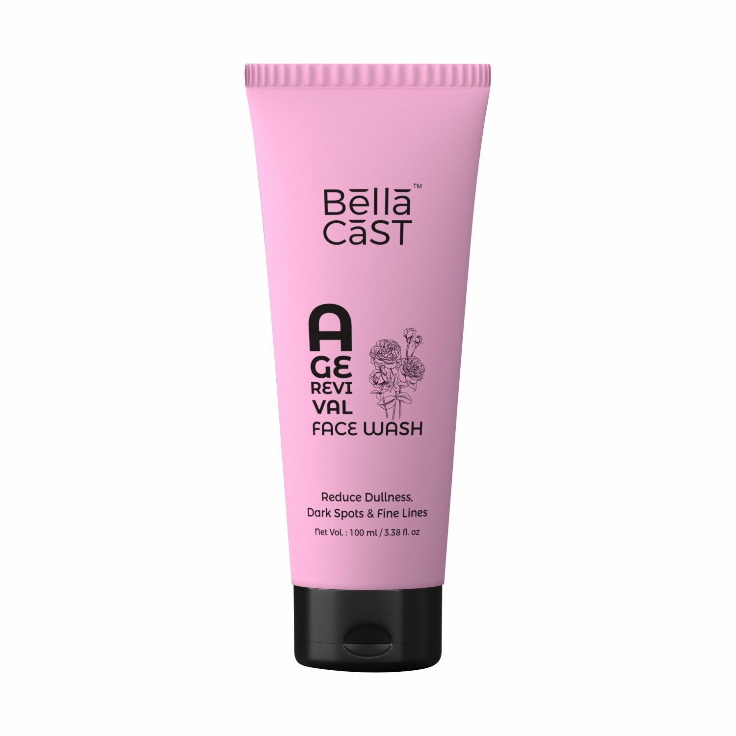 BellaCast Age Revival facewash , Reduce Dullness, Dark Sports and Fine Lines Face Wash (100 ml)